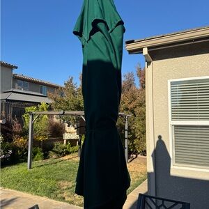 Green Outdoor Patio Umbrella